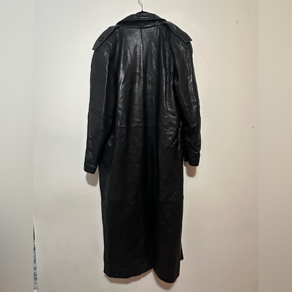 Masquerade Full Length Leather Soft Cosplay Trench coat Jacket - Picture 2 of 6